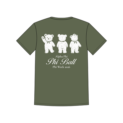 University of California, Santa Barbara x Alpha Phi 'Phi Week 2026' Gildan Heavy Cotton Tee
