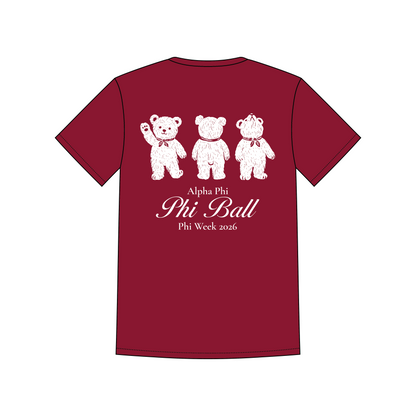 University of California, Santa Barbara x Alpha Phi 'Phi Week 2026' Gildan Heavy Cotton Tee