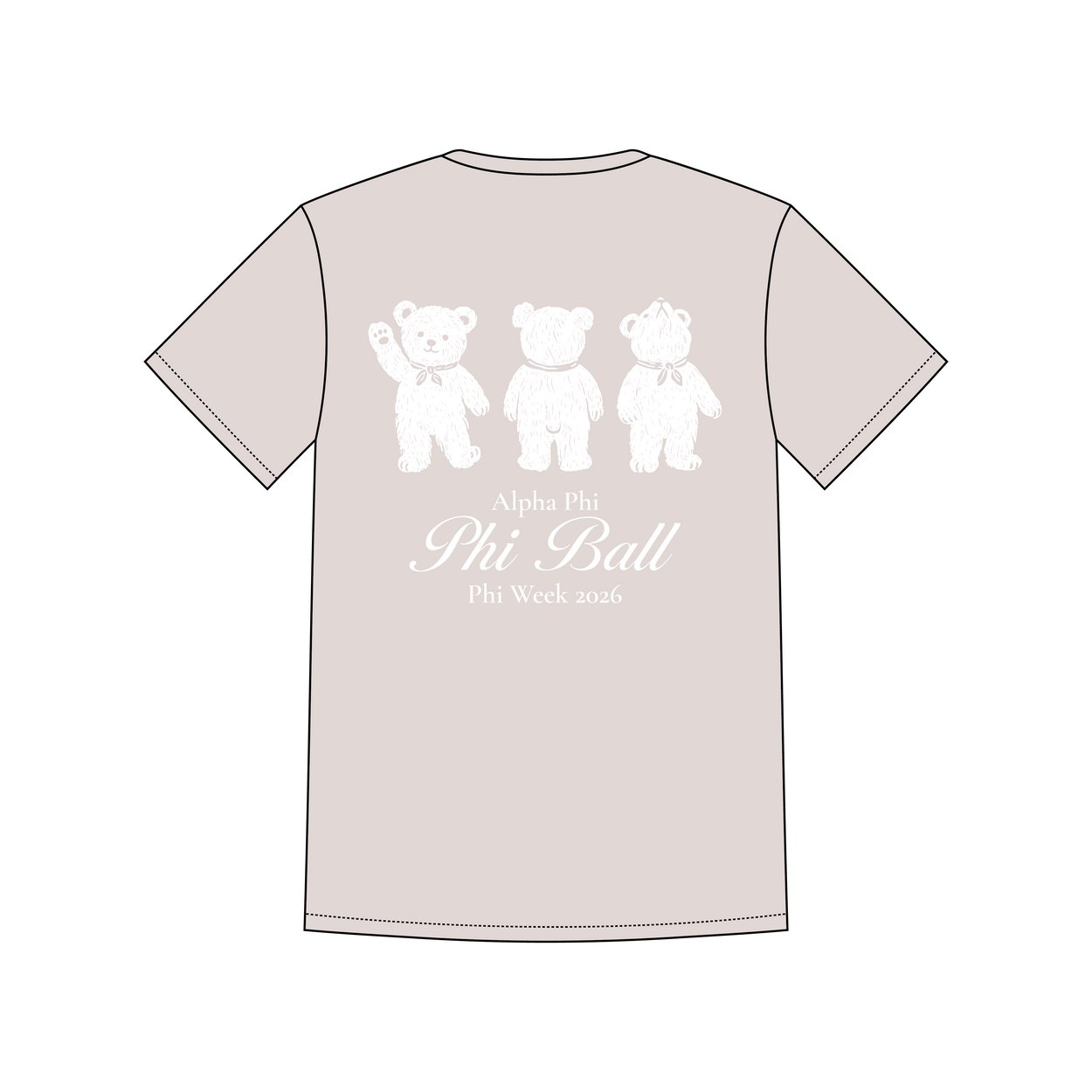 University of California, Santa Barbara x Alpha Phi 'Phi Week 2026' Gildan Heavy Cotton Tee