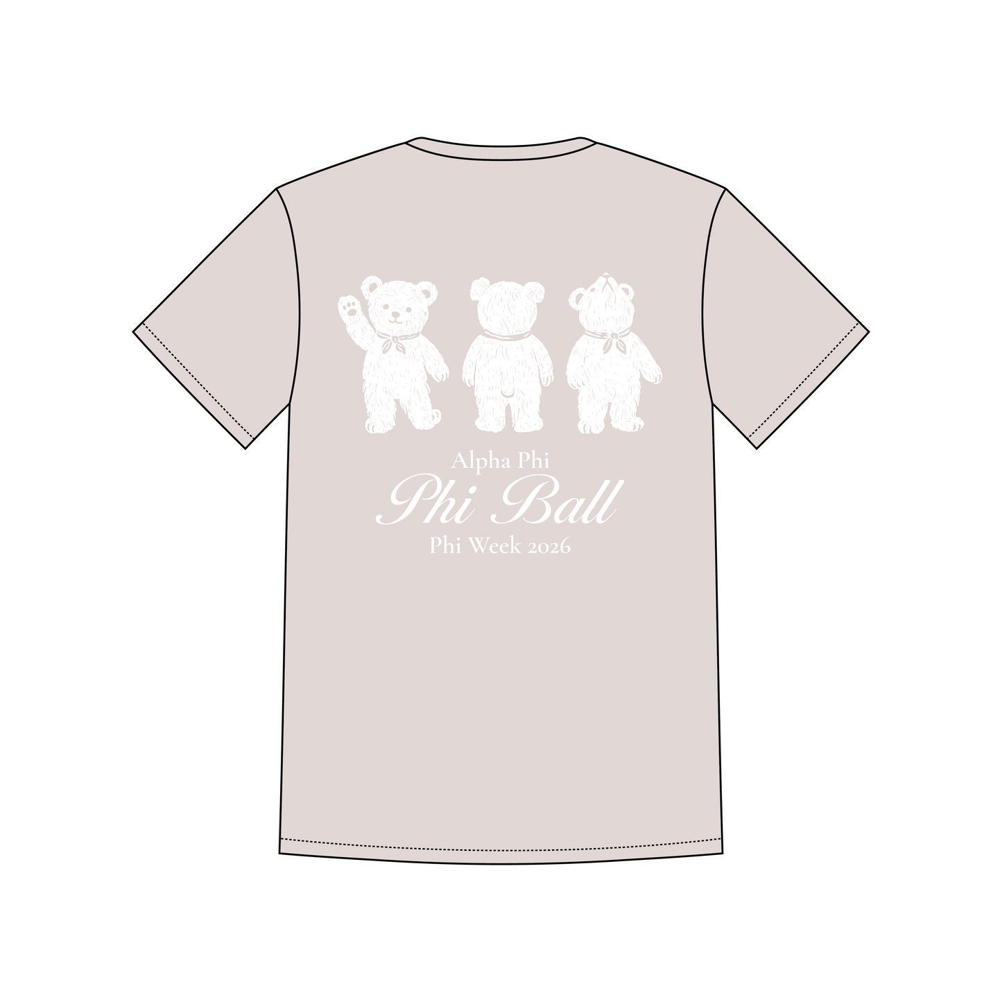 University of California, Santa Barbara x Alpha Phi 'Phi Week 2026' Gildan Heavy Cotton Tee