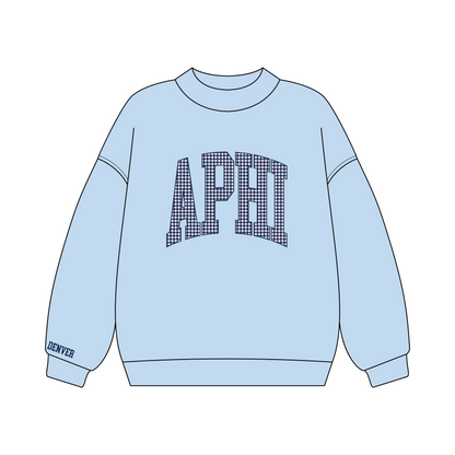 University of Denver x Alpha Phi 'Spring Sweats' Signature Mockneck