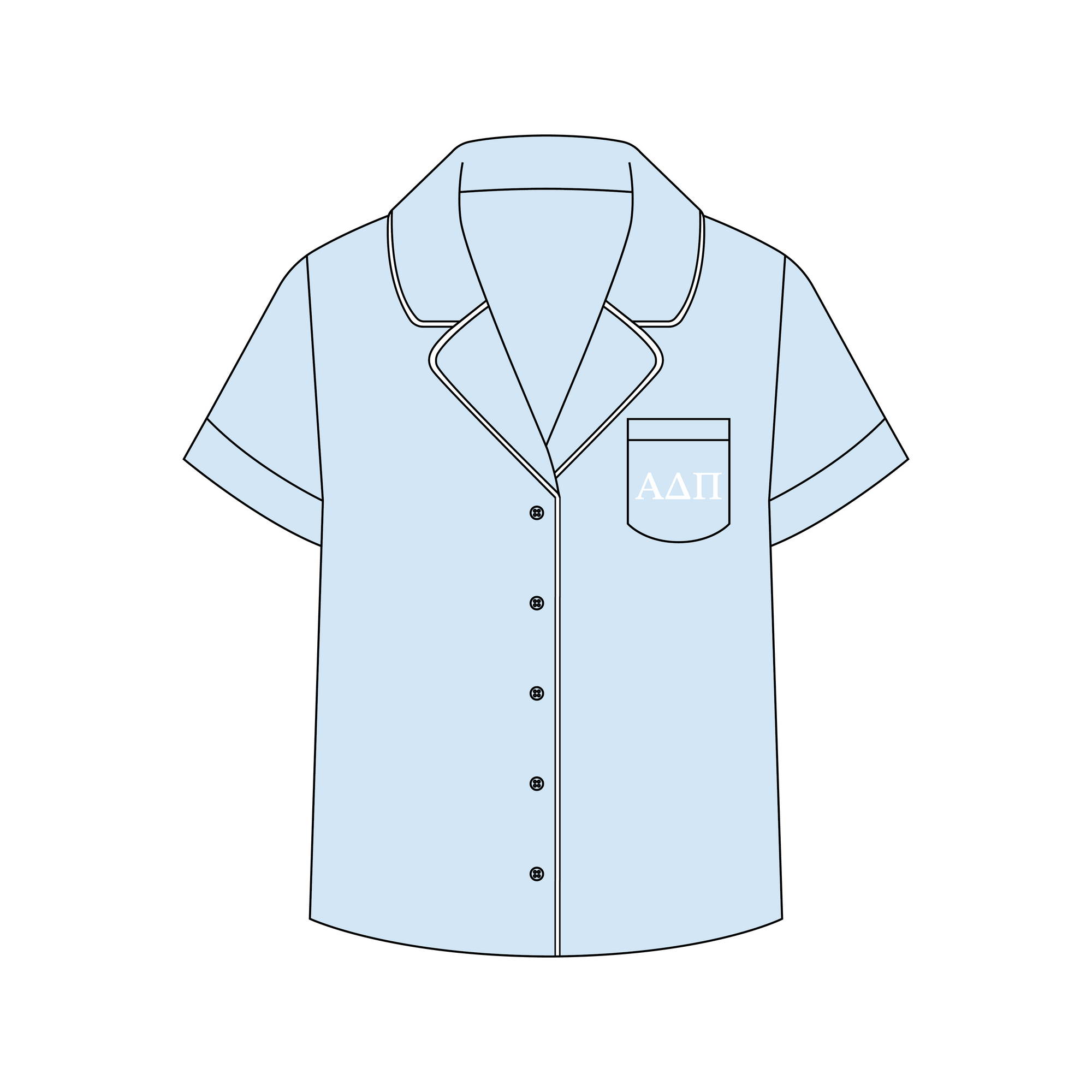 UCLA x Alpha Delta Pi 'Pajamas' Signature Pajama Set