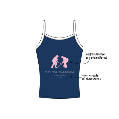 Ohio University x Delta Gamma 'Fall Work Week 2026' Addie Tank Top