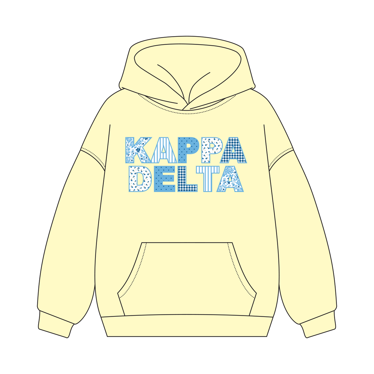 University of Cincinnati x Kappa Delta 'Fall Recruitment' Signature Hoodie