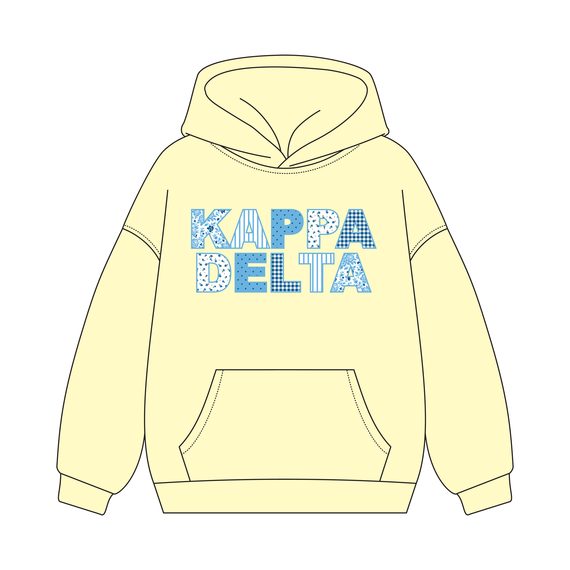University of Cincinnati x Kappa Delta 'Fall Recruitment' Signature Hoodie