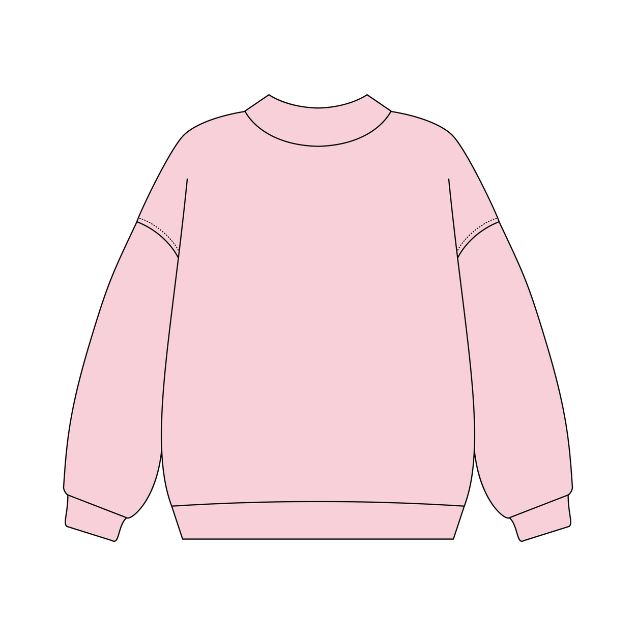 University of North Dakota x Gamma Phi Beta 'First day of class' Signature Mockneck