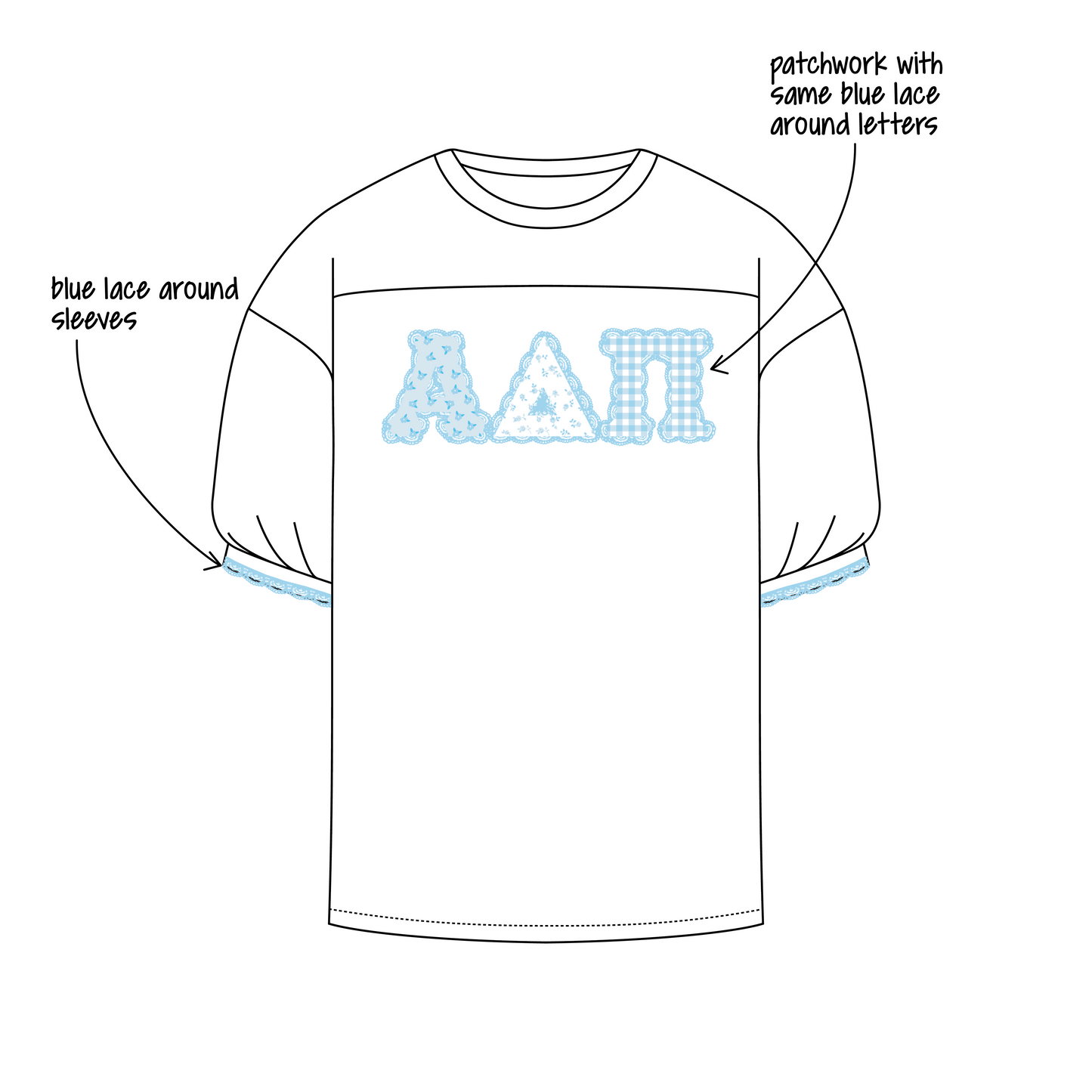 Texas Tech University x Alpha Delta Pi '2026 Fall Bid day' Summer Sorority Jersey