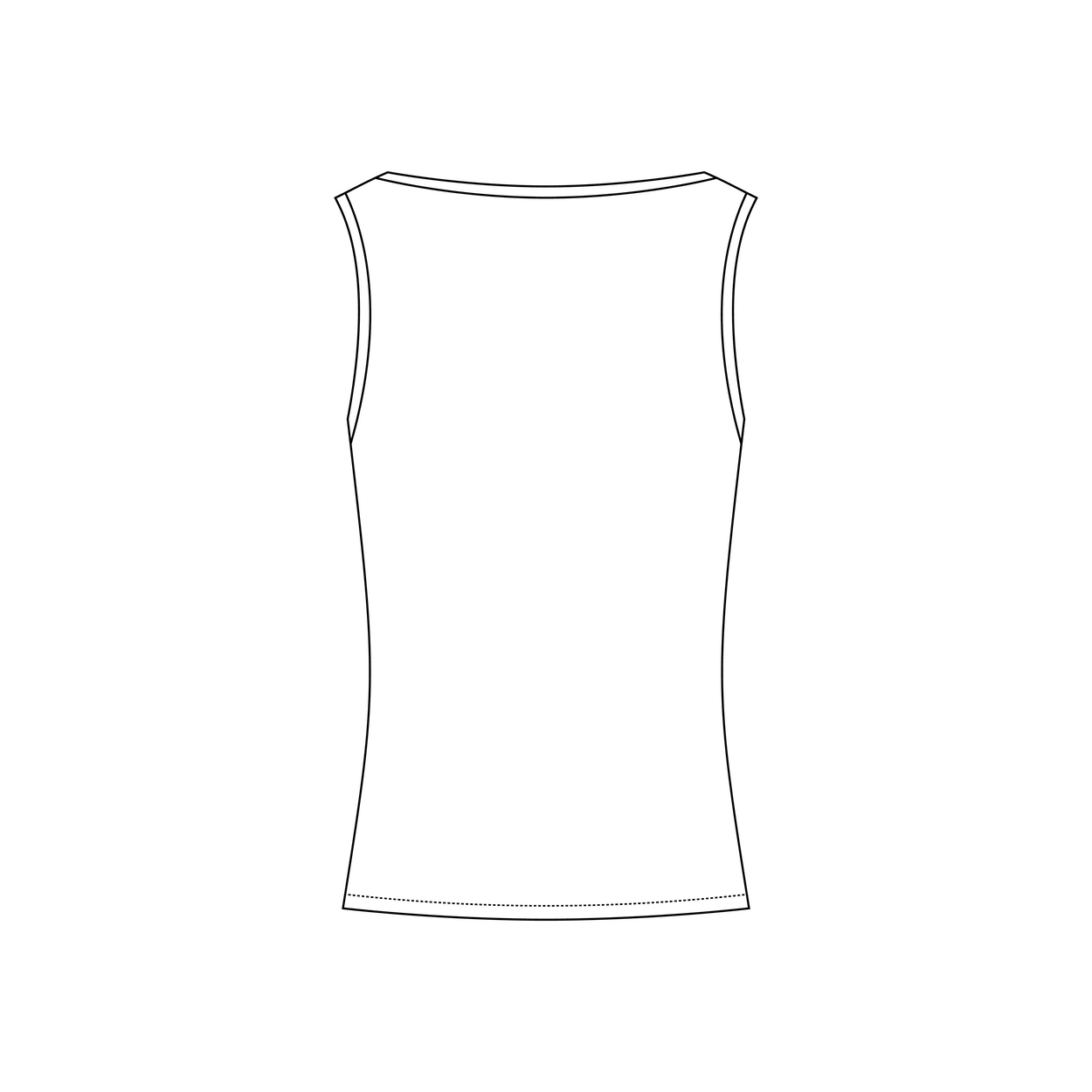 Southern Utah University x Alpha Phi 'Fall Recruitment' Chloe Boatneck Tank Top
