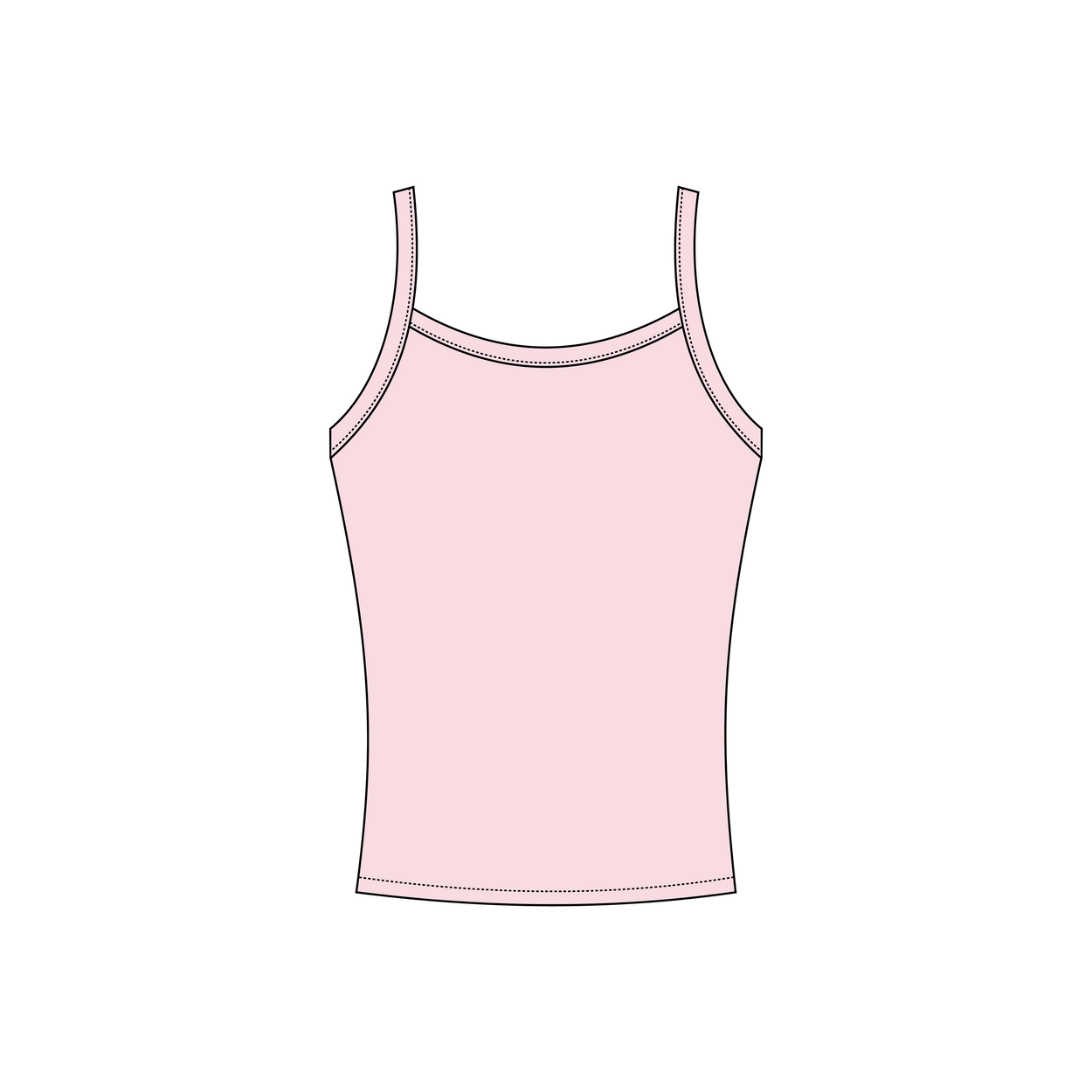 University of Nebraska-Lincoln x Pi Beta Phi 'Bid Day' Evie Tank Top