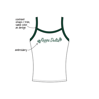 University of Cincinnati x Kappa Delta 'Bid Day' Evie Tank Top