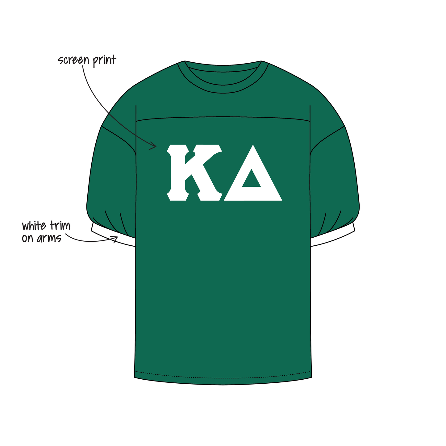 University of Cincinnati x Kappa Delta 'Bid Day' Summer Sorority Jersey