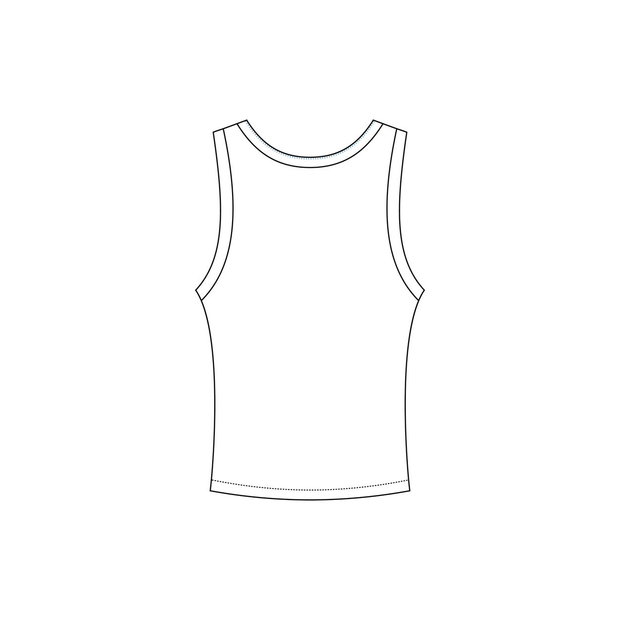 University of Delaware x Alpha Delta Pi 'First Day of Class' Nova Tank Top