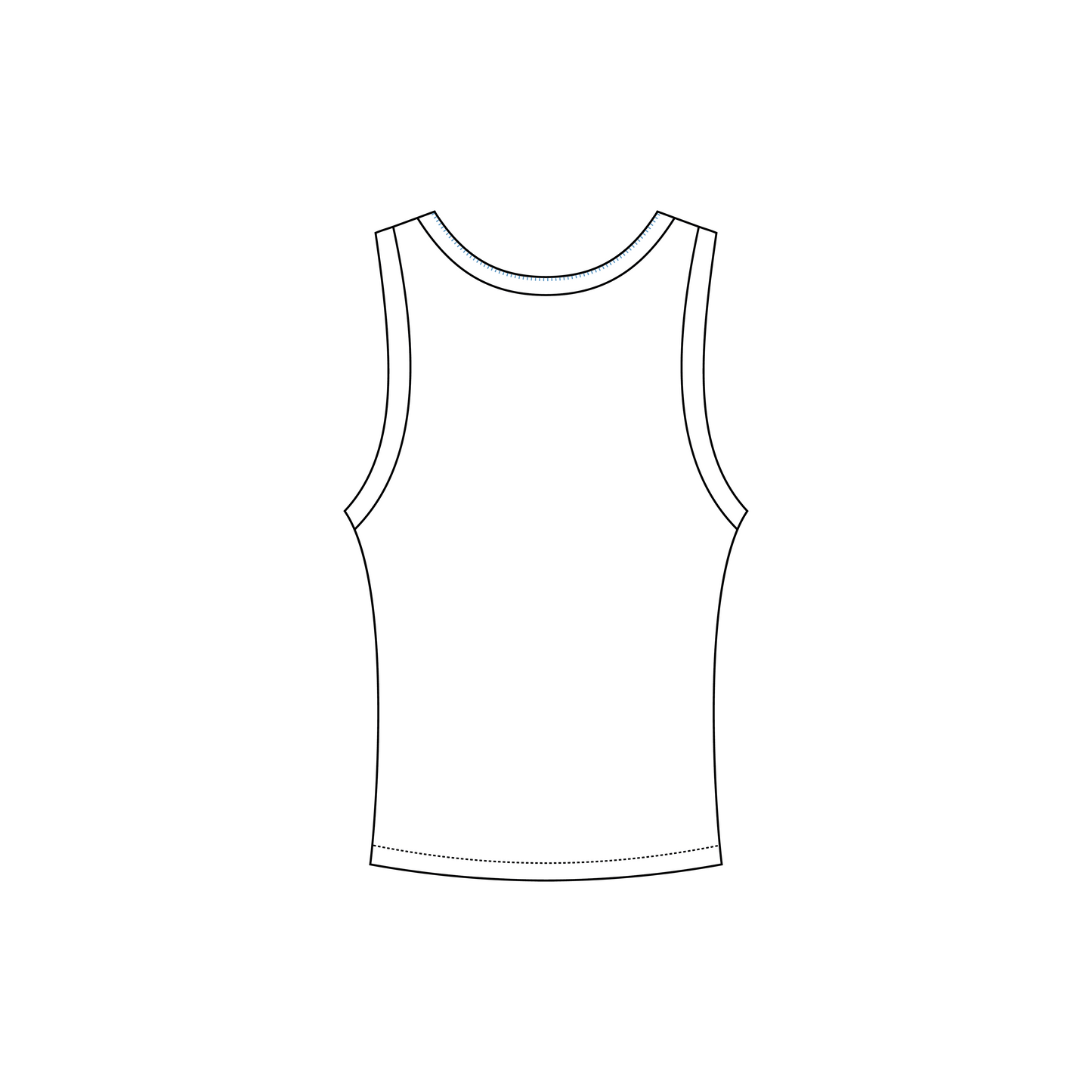 University of Delaware x Alpha Delta Pi 'First Day of Class' Nova Tank Top