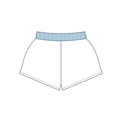 University of Delaware x Alpha Delta Pi 'First Day of Class' Ferbie Sweatshorts