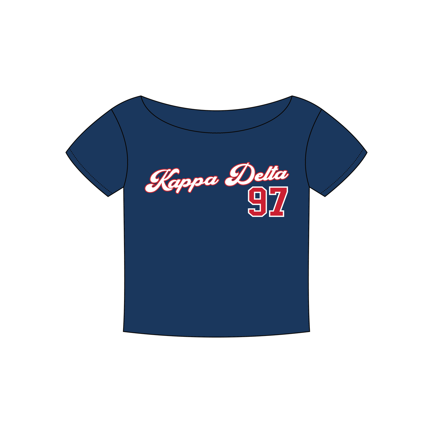 Texas Tech University x Kappa Delta 'Work Week 2026' Brynn Cut Off Tee