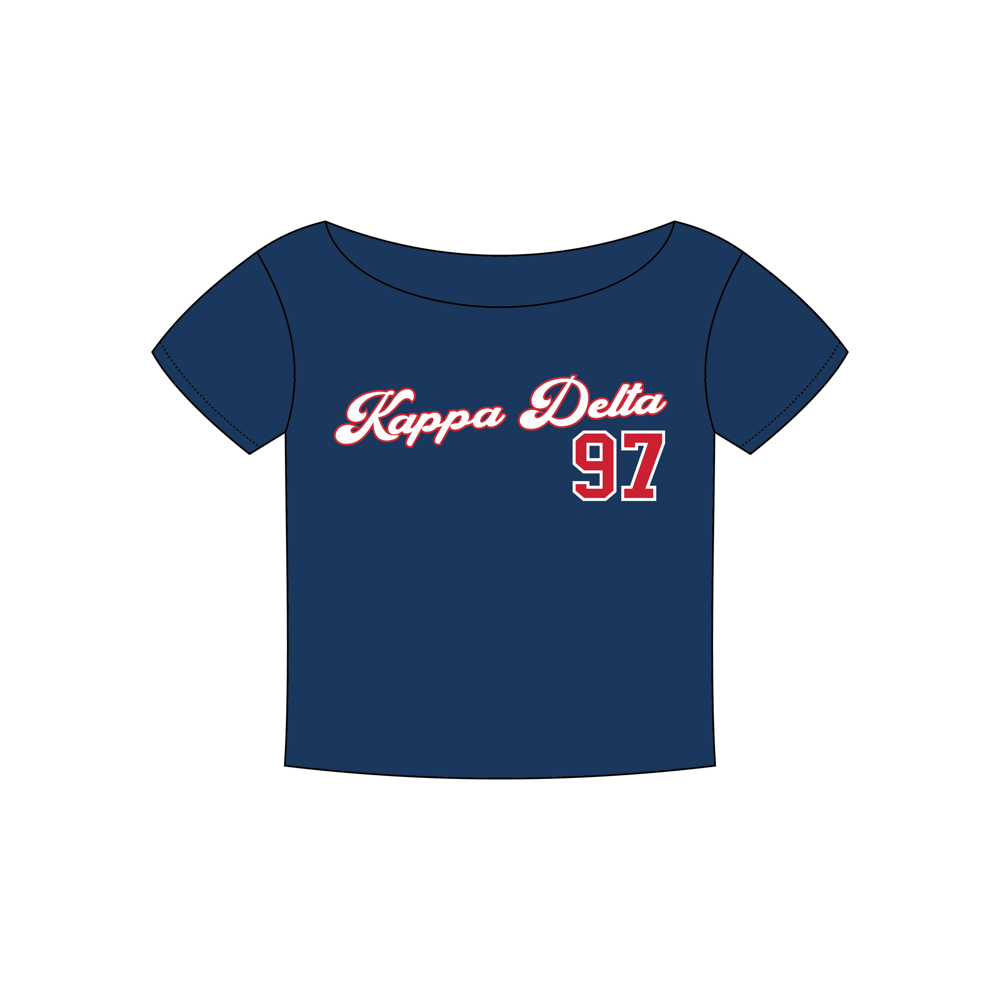 Texas Tech University x Kappa Delta 'Work Week 2026' Brynn Cut Off Tee
