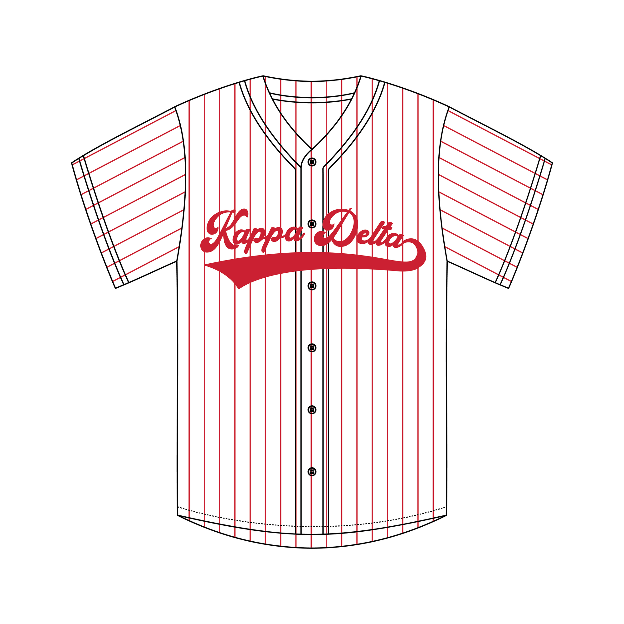 Texas Tech University x Kappa Delta 'Work Week 2026' Signature Baseball Jersey