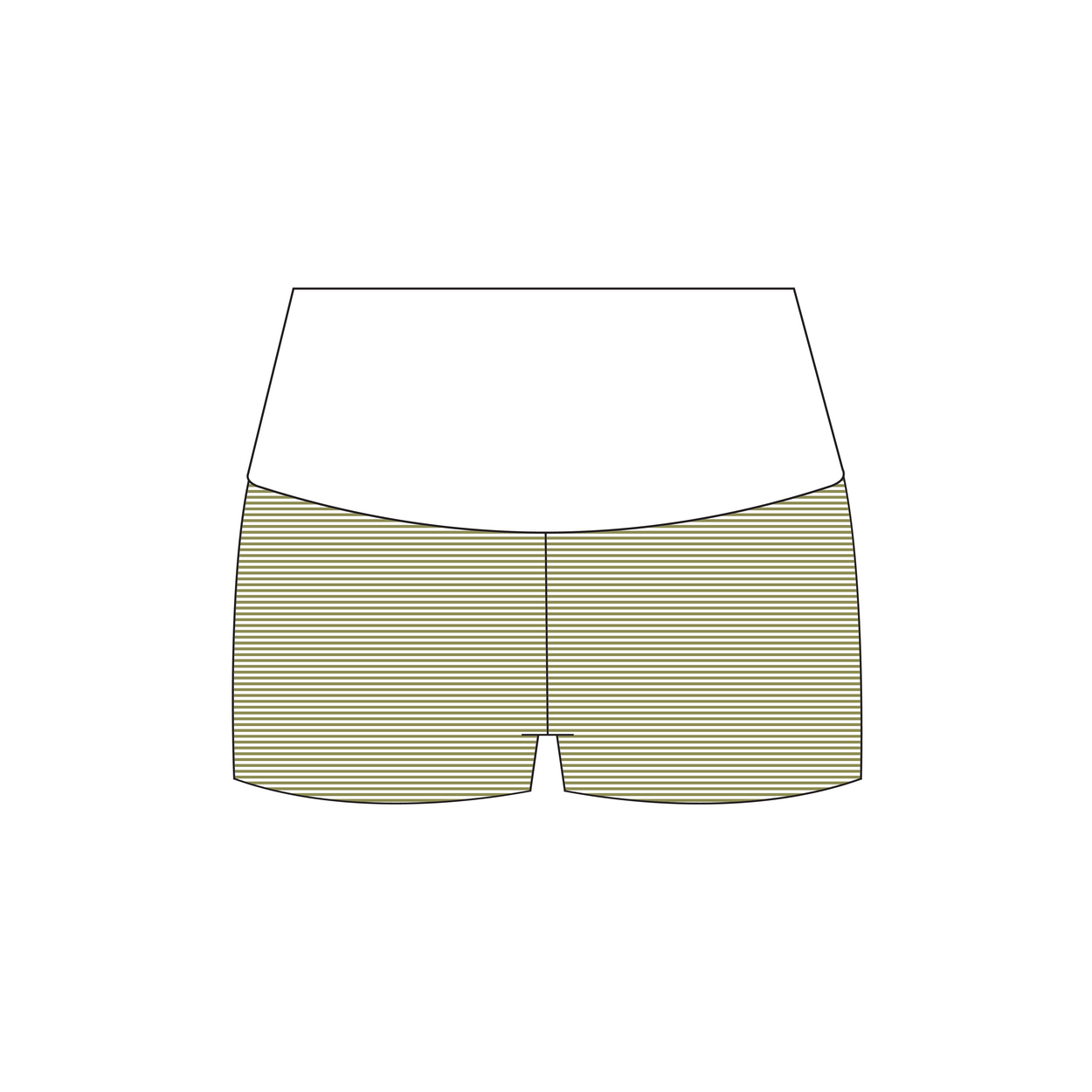 University of Arizona x Delta Gamma 'Photoshoot' Haven Foldover Shorts