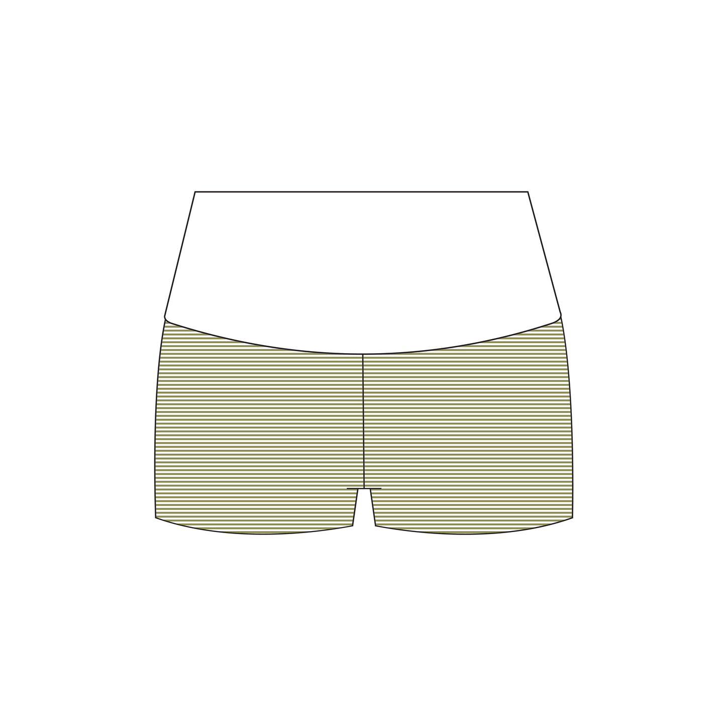 University of Arizona x Delta Gamma 'Photoshoot' Haven Foldover Shorts