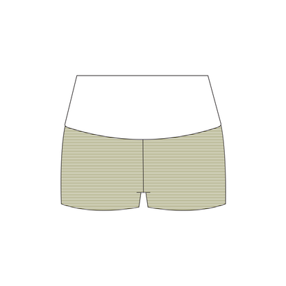 University of Arizona x Delta Gamma 'Photoshoot' Haven Foldover Shorts
