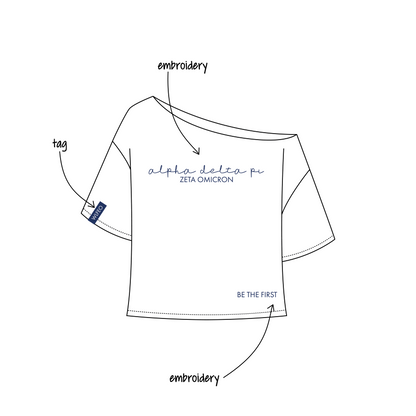 Georgia Institute of Technology x Alpha Delta Pi 'Work Week' Ella Cut Off Tee