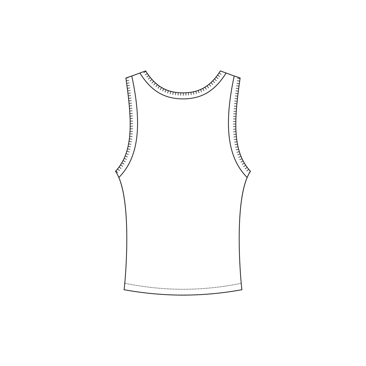 University of Oregon x Delta Gamma 'PR' Nova Tank Top