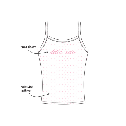 University of Florida x Delta Zeta 'Spirit Week' Evie Tank Top