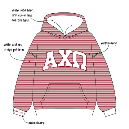 University of Maryland, College Park x Alpha Chi Omega 'fall merch' Signature Hoodie