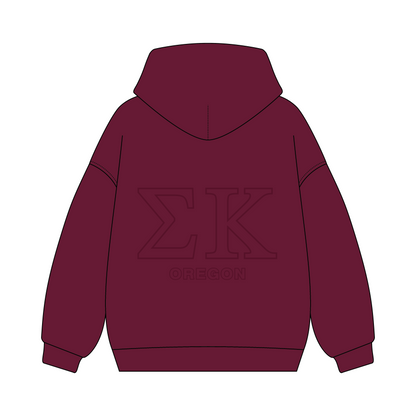 Oregon State University x Sigma Kappa 'back to school merch' Signature Zip-Up Hoodie