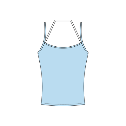 University of California, Santa Barbara x Pi Beta Phi 'FDOC' Sara Double Layer Tank Top