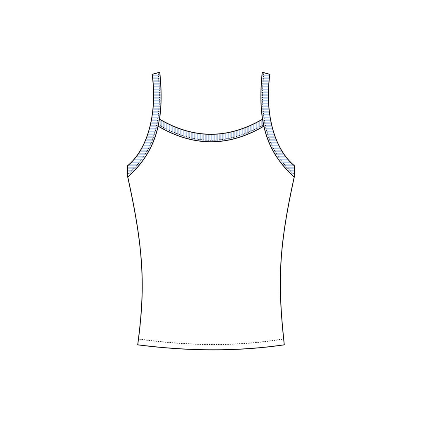 Duquesne University x Alpha Phi 'First day of class' Evie Tank Top