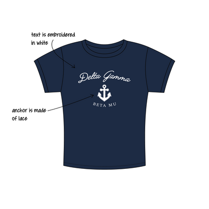 Bowling Green State University x Delta Gamma 'Fall Formal Recruitment' Charlie Baby Tee
