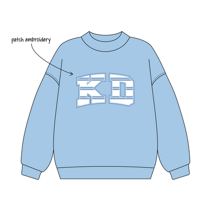 University of Michigan Ann Arbor x Kappa Delta 'General Merch Drop' Signature Mockneck