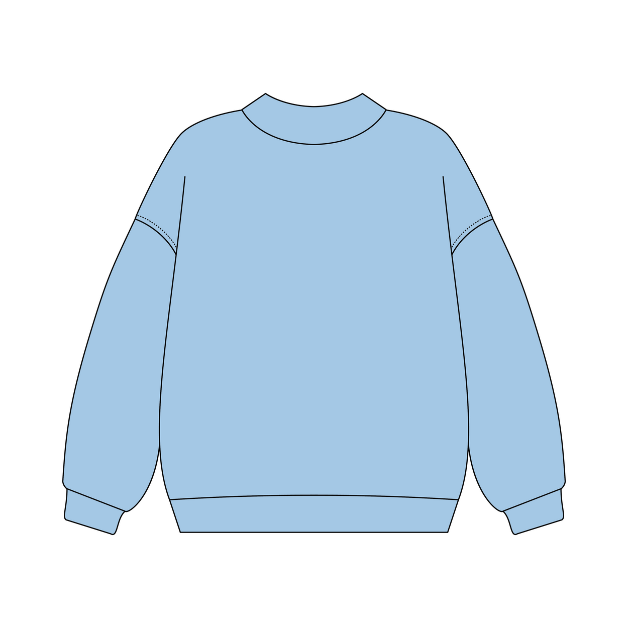 University of Michigan Ann Arbor x Kappa Delta 'General Merch Drop' Signature Mockneck