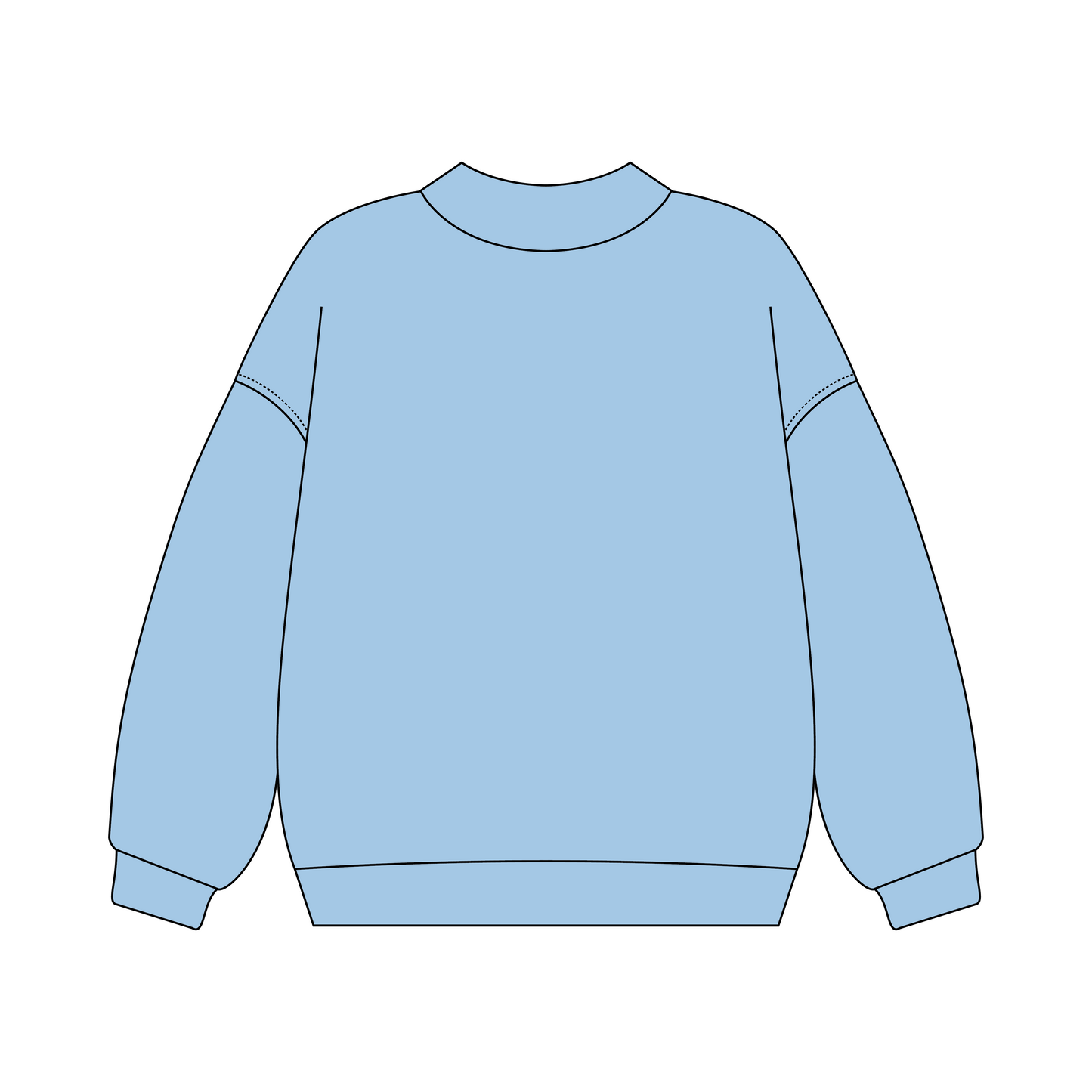 University of Michigan Ann Arbor x Kappa Delta 'General Merch Drop' Signature Mockneck