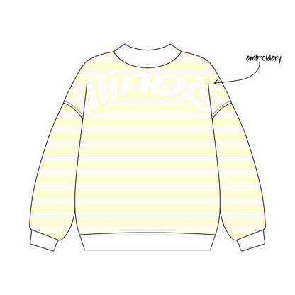 University of Illinois at Urbana-Champaign x Delta Gamma 'Work Week' Signature Mockneck
