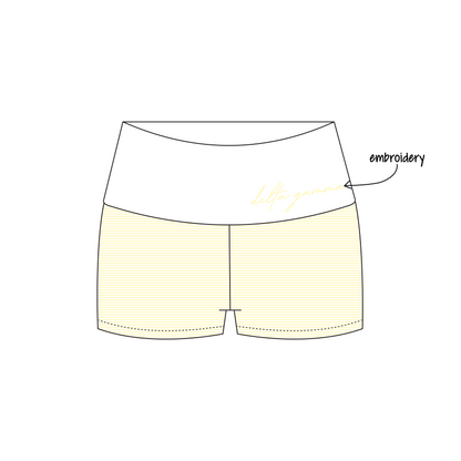 University of Illinois at Urbana-Champaign x Delta Gamma 'Work Week' Haven Foldover Shorts
