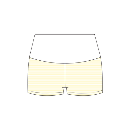University of Illinois at Urbana-Champaign x Delta Gamma 'Work Week' Haven Foldover Shorts
