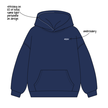 University of Washington x Kappa Delta 'Fall Recruitment 26' Signature Hoodie