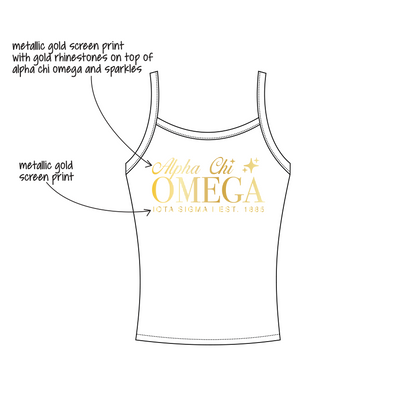 Southern Methodist University x Alpha Chi Omega 'Work Week' Evie Tank Top