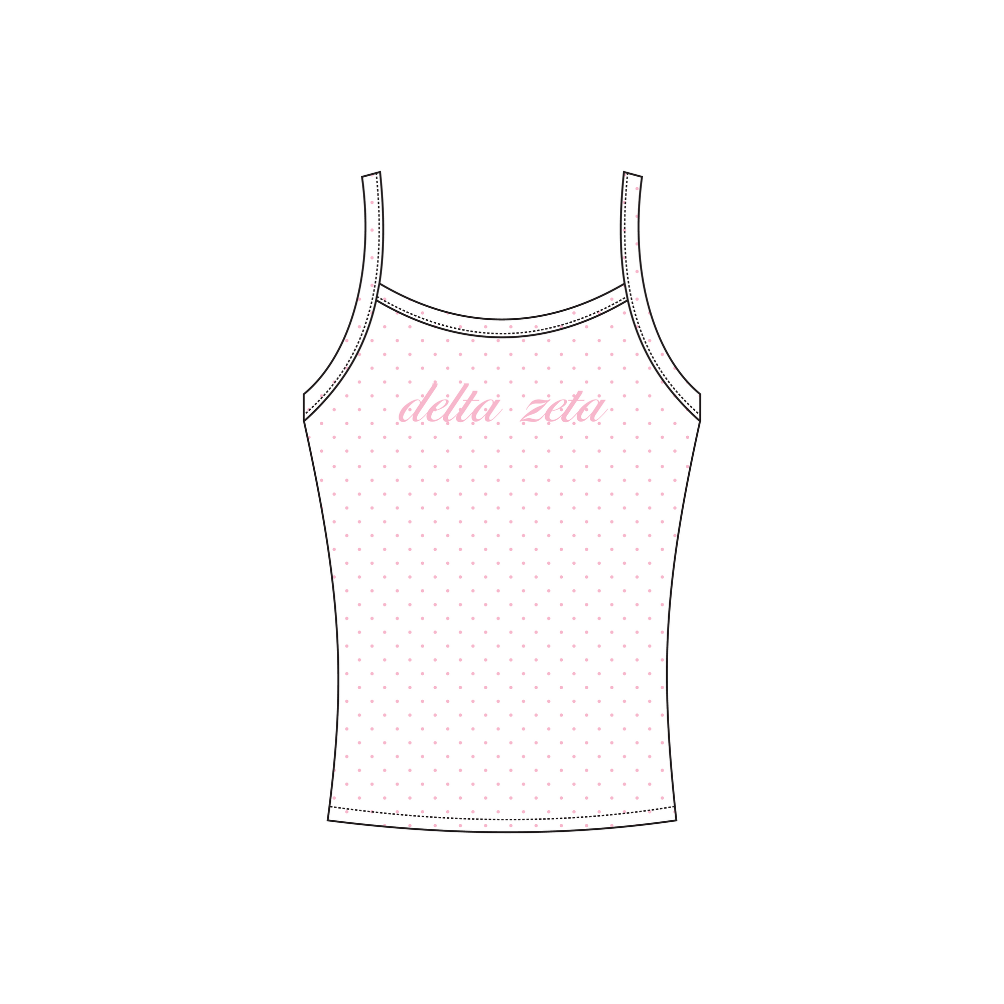 University of Tennessee (Knoxville) x Delta Zeta 'Work Week 2026' Evie Tank Top