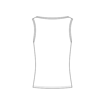 Rutgers University (New Brunswick) x Alpha Gamma Delta 'Bid Day' Chloe Boatneck Tank Top