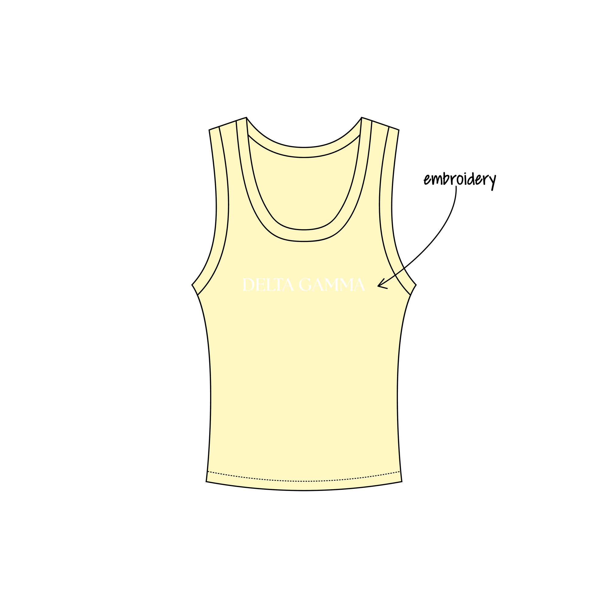University of Nebraska-Lincoln x Delta Gamma 'Work Week 2026' Nova Tank Top
