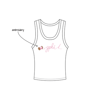 University of Colorado Boulder x Gamma Phi Beta 'Recruitment Round: Philanthropy' Nova Tank Top