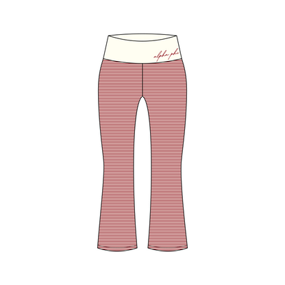 Hofstra University x Alpha Phi 'Fall Merch Drop' Becca Foldover Yoga Pants