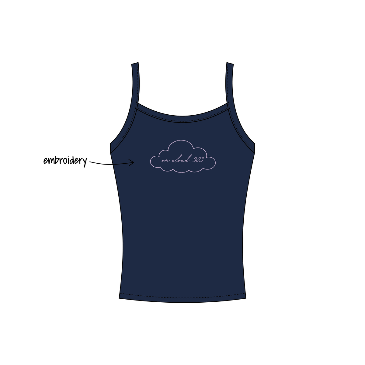 University of Florida x Delta Zeta 'Bid Day Merch' Evie Tank Top
