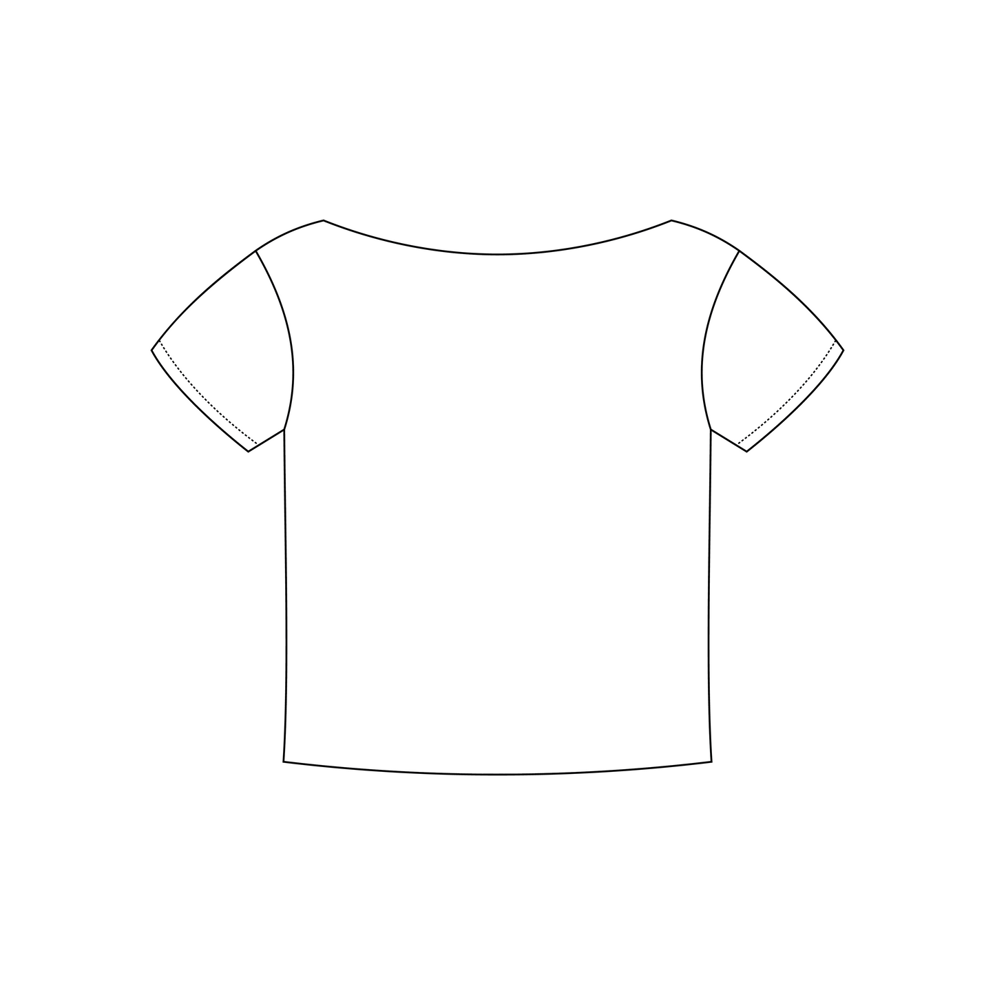 Oklahoma City University x Alpha Phi 'Bid Day' Brynn Cut Off Tee