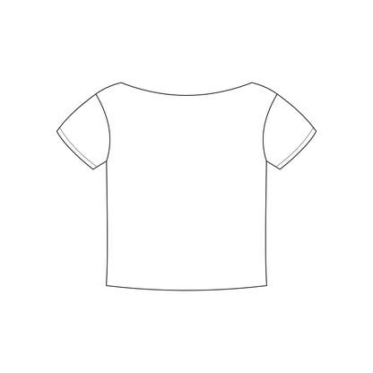 Oklahoma City University x Alpha Phi 'Bid Day' Brynn Cut Off Tee