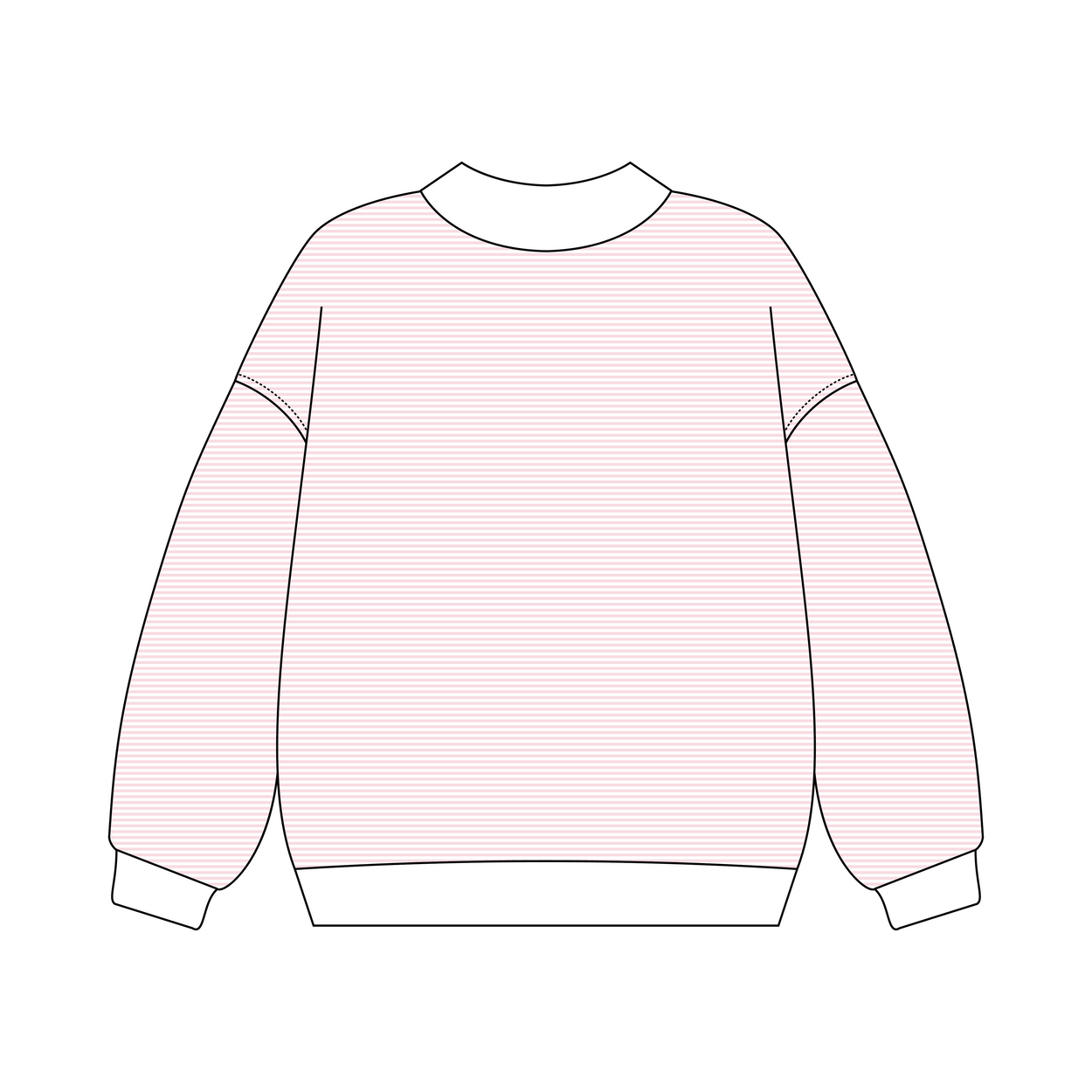 West Chester University of Pennsylvania x Alpha Xi Delta 'general sets' Signature Mockneck