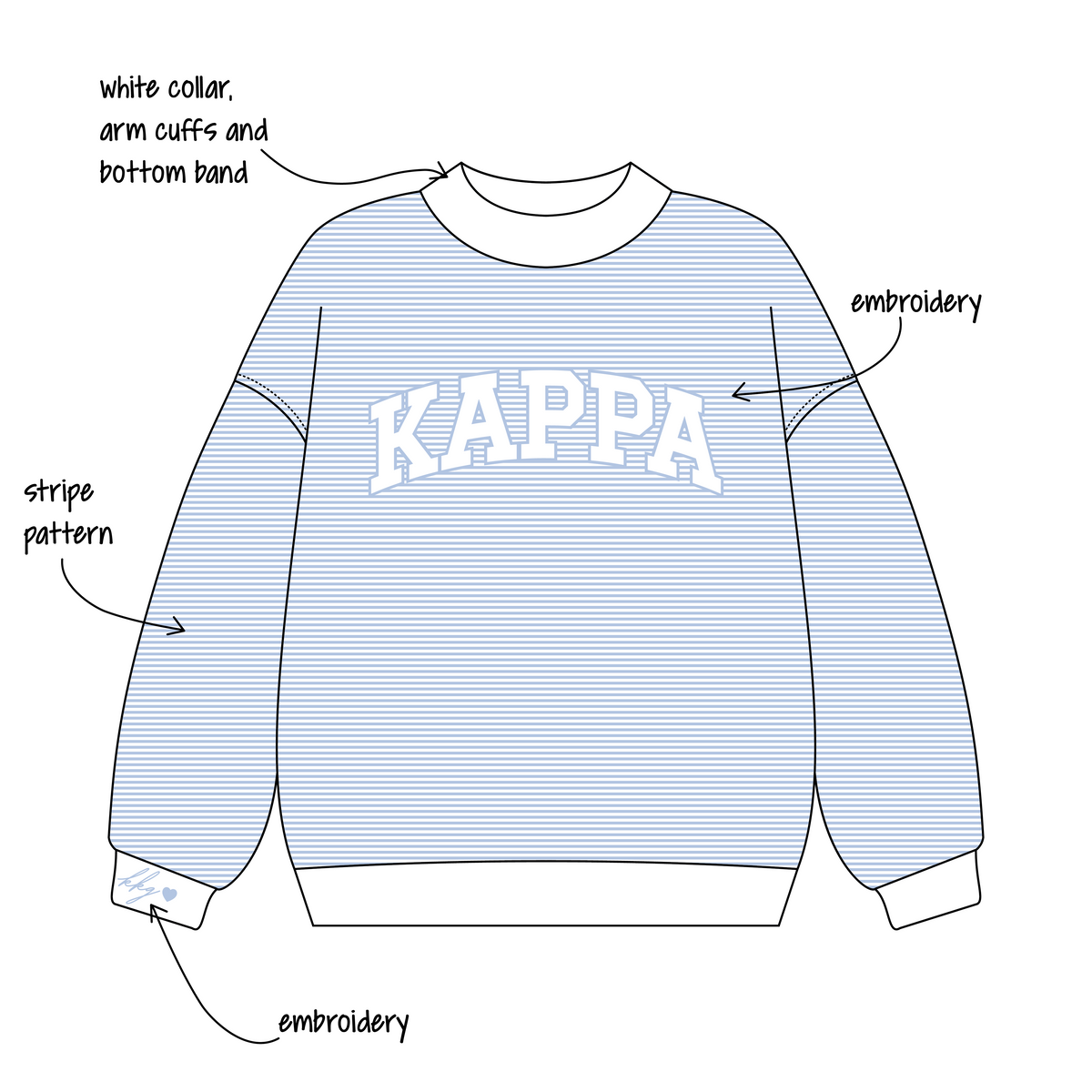 University of Idaho x Kappa Kappa Gamma 'New Set's for Pc 26' Signature Mockneck